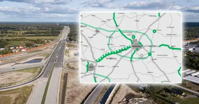 GDDKiA, poinformowała, realizacji, projektów, inwestycyjnych, 2024, liście, pojawiła, nowa, autostrada, oznaczeniu, Będzie, stan Nowa autostrada w Polsce. A50 okrąży Warszawę
