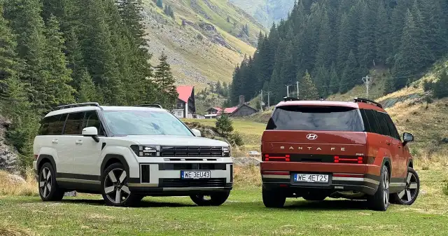 Nowe Santa Fe zupełnie nie wygląda jak Hyundai. To jego tajna broń Hyundai, powoli, rozpędza, sięze, sprzedażąmodelu, Santa, Podobno, dealerom, brakuje, odwagi, zamawiać, jest, zbyt, drogi, oszal Nowe Santa Fe zupełnie nie wygląda jak Hyundai. To jego tajna broń