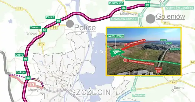 Najdłuższy tunel drogowy w Polsce. Kierowcy przejadą 5 km pod dnem Odry Zachodnia, Obwodnica, Szczecina, ciągu, drogi, ekspresowej, obejmować, największy, tunel, drogowy, Polsce, okolicach, Polic, pow Najdłuższy tunel drogowy w Polsce. Kierowcy przejadą 5 km pod dnem Odry