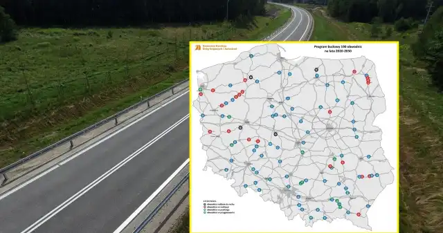 Ma być 100 obwodnic w 10 lat. Dziś można je policzyć na palcach ogłoszenia, Programu, budowy, obwodnic, lata, 20202030, minęły, ponad, cztery, Generalna, Dyrekcja, Dróg, Krajowych, Autostrad, Ma być 100 obwodnic w 10 lat. Dziś można je policzyć na palcach