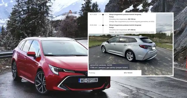 Ta Toyota nie miała lekko. Przejechała 670 tys. km w pięć lat Toyota, Corolla, najpopularniejszy, model, kupowany, polskich, salonach, pierwszym, półroczu, wyjechało, nich, prawie, tysięcy, Ta Toyota nie miała lekko. Przejechała 670 tys. km w pięć lat
