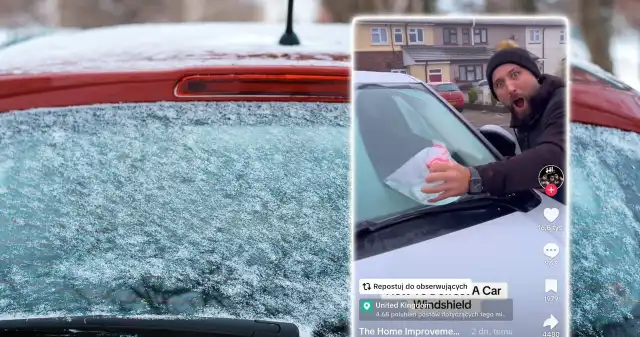 Popularny sposób na rozmrażanie szyb może spowodować szkody. Ekspert ostrzega sieci, przybywa, poradników, szybko, rozmrozić, przednią, szybę, usunąć, samochodu, czym, zastąpić, odmrażacz, szyb, Niestety, c Popularny sposób na rozmrażanie szyb może spowodować szkody. Ekspert ostrzega