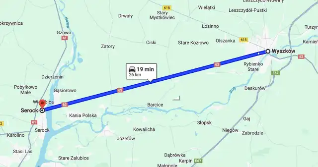 To najdłuższa prosta droga w Polsce. Aż 26 kilometrów bez żadnego zakrętu Polskie, drogi, zmieniają, sięw, szybkim, tempie, wielkiej, skali, Jeździ, sięznacznie, lepiej, chociażby, temu, Rozwijając, pol To najdłuższa prosta droga w Polsce. Aż 26 kilometrów bez żadnego zakrętu