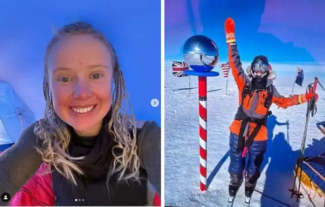Niezwykły wyczyn 21-letniej Norweżki Samotnie zdobyła biegun południowy, pokonując na nartach 1130 km Niezwykły wyczyn 21-letniej Norweżki Samotnie zdobyła biegun południowy, pokonując na nartach 1130 km