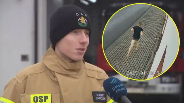 Ruszył na akcję w samej bieliźnie. Wybiegłem tak, jak spałem Ruszył na akcję w samej bieliźnie. Wybiegłem tak, jak spałem