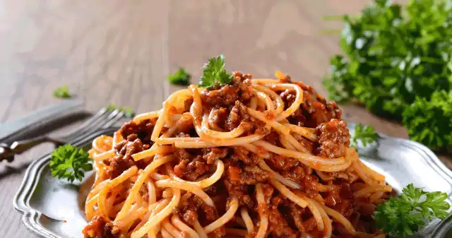 Spaghetti bolognese Spaghetti bolognese