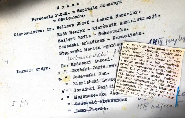 Film o szpitalu doktora Bellerta. Co działo się po wyzwoleniu Auschwitz? Film o szpitalu doktora Bellerta. Co działo się po wyzwoleniu Auschwitz?
