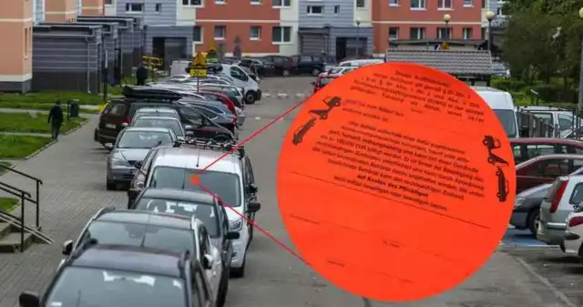  Czerwona naklejka na samochodzie oznacza kłopoty. Kto i dlaczego ją nakleja?