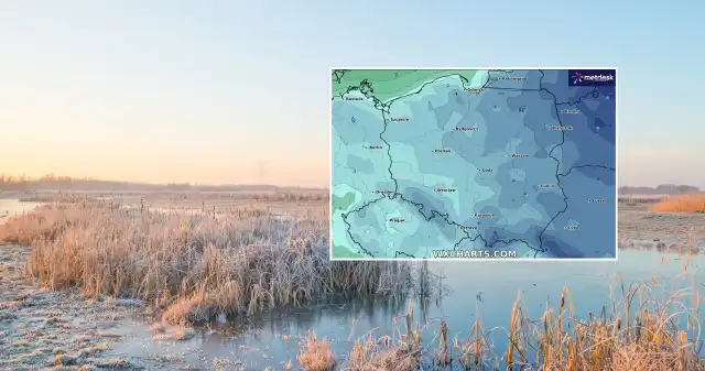  Kilkanaście stopni mrozu było jeszcze rano. W nocy szykuje się powtórka. Znamy lokalizację