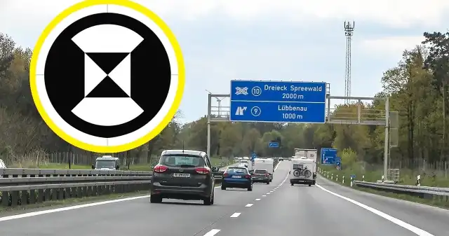 Widziałeś taki znak na drodze? Czarna klepsydra to ważny komunikat Widziałeś taki znak na drodze? Czarna klepsydra to ważny komunikat