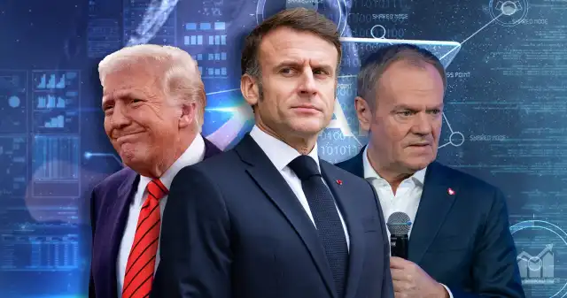  Podłącz, dziecino. Macron rzuca wyzwanie Trumpowi, widzi to nawet Watykan